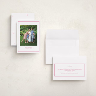 This is a gumdrop holiday photo cards with standard by Megan Davis called bowery printing on recycled smooth signature in grand
