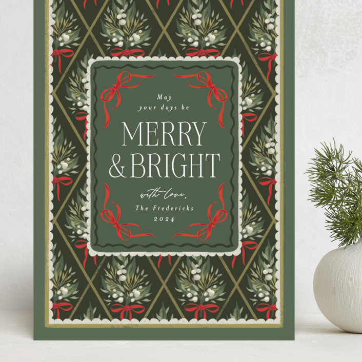Holiday Diamond Botanical Bouquet