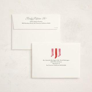 This is a forest holiday photo cards with standard by Jackie Crawford called holiday hearth printing on signature in grand