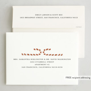 This is a sage holiday photo cards with standard by Sumak Studio called sweet december printing on signature in grand