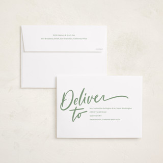 This is a spruce holiday photo cards with standard by Erin German called unleash the joy printing on recycled smooth signature in grand