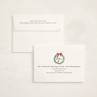 This is a fern holiday photo cards with standard by Petra Kern called cosy fireplace printing on signature in grand