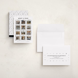This is a winter holiday photo cards with standard by Claudia Orengo called year gallery printing on signature in grand