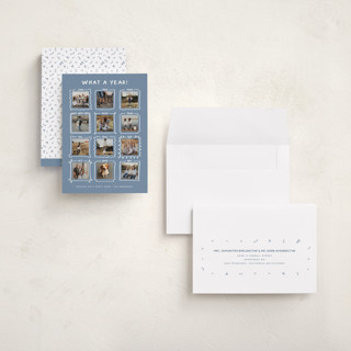 This is a glacier holiday photo cards with standard by Claudia Orengo called year gallery printing on recycled smooth signature in grand