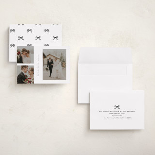 This is a powder holiday photo cards with standard by Lori Wemple called happy trio printing on recycled smooth signature in grand