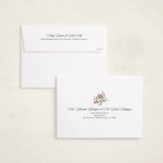 This is a orchard holiday photo cards with standard by Grae called holiday ribbon printing on signature in grand