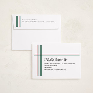 This is a snowberry holiday photo cards with standard by Pixel and Hank called basics printing on recycled smooth signature in grand