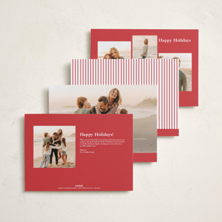 This is a snowfall holiday photo cards with standard by Angela Thompson called classic gallery printing on recycled smooth signature in grand