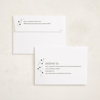 This is a pine holiday photo cards with standard by Robert and Stella called totally wonderful printing on recycled smooth signature in grand