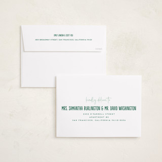 This is a noble fir holiday photo cards with standard by Erica Krystek called grinch face printing on recycled smooth signature in grand