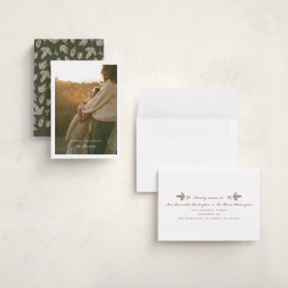 This is a snowdrop holiday photo cards with standard by Corinne Malesic called the way it is printing on signature in grand