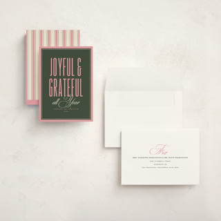 This is a wreath holiday photo cards with standard by letterfix called simply said printing on signature in grand