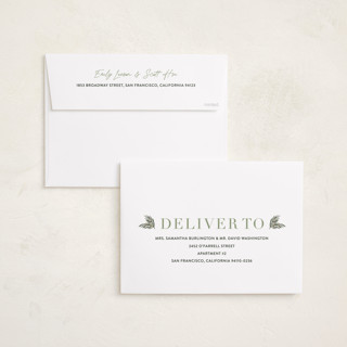 This is a evergreen holiday photo cards with standard by Sara Hicks Malone called holiday home printing on recycled smooth signature in grand