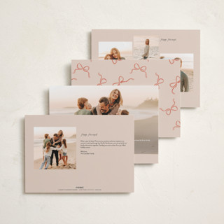 This is a candied grapefruit holiday photo cards with standard by Randi Cirelli called newlywed toast printing on recycled smooth signature in grand