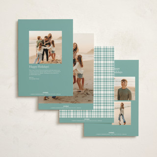 This is a mint holiday photo cards with standard by Sherley Ferreira called new york for the holidays printing on signature in grand