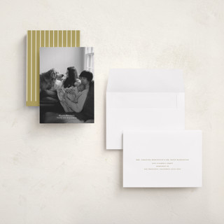 This is a snow holiday photo cards with standard by Ani Somi called minima printing on recycled smooth signature in grand