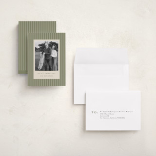 This is a olive holiday photo cards with standard by Amy Kross called harpeth printing on recycled smooth signature in grand