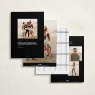 This is a winter holiday photo cards with standard by Ashlee Townsend called season of memories printing on recycled smooth signature in grand