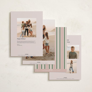 This is a sugar plum holiday photo cards with standard by Morgan Kendall called viewfinder printing on recycled smooth signature in grand