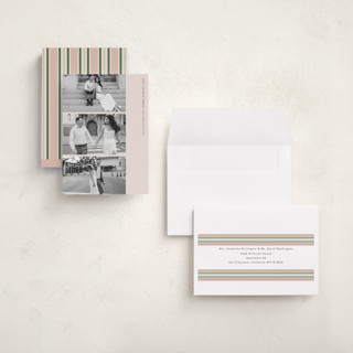 This is a sugar plum holiday photo cards with standard by Morgan Kendall called viewfinder printing on recycled smooth signature in grand