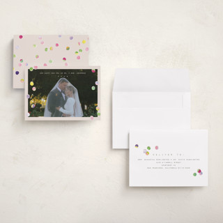 This is a cream holiday photo cards with standard by Anastasia Makarova called our new era printing on recycled smooth signature in grand