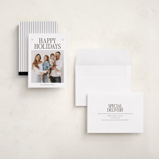 This is a ink holiday photo cards with standard by chocomocacino called ladotyri printing on signature in grand