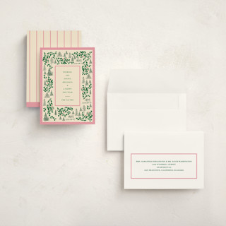 This is a candy holiday photo cards with standard by Baumbirdy called village frame printing on signature in grand