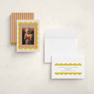 This is a bell holiday photo cards with standard by Morgan Kendall called layered frame printing on signature in grand