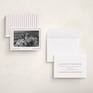 This is a holly berry holiday photo cards with standard by Susan Moyal called delicate frame printing on signature in grand