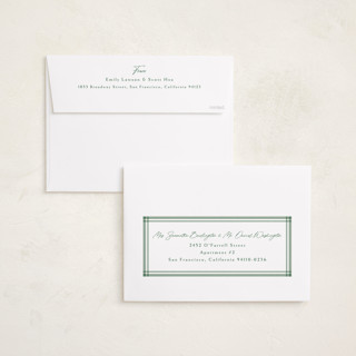 This is a pine holiday photo cards with standard by Lea Delaveris called trim printing on recycled smooth signature in grand