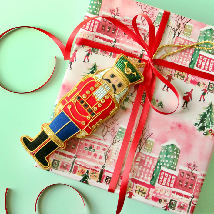 Jollity & Co Nutcracker Beaded Ornament - Thumbnail 3