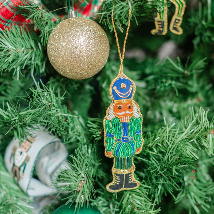 Jollity & Co Nutcracker Beaded Ornament - Thumbnail 3