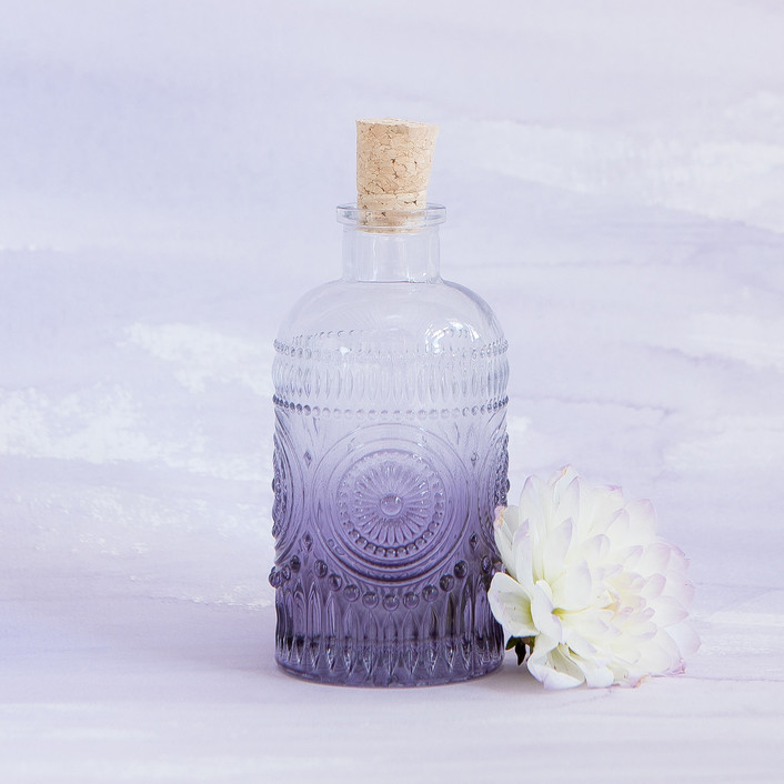 Lavender Glass Deco Bottles by Minted Minted