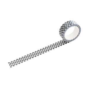 This is a black party favors by Jollity and Co called check it! the classic washi tape in standard