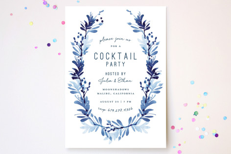 willow frame party invitations by robin ott minted