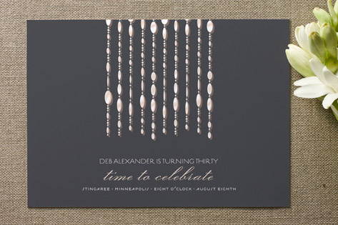 sophisticated party invitations
