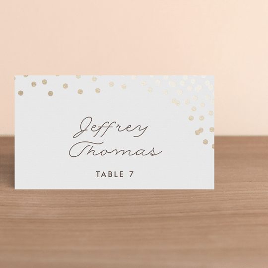 standard place card dimensions