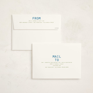 This is a sky graduation invitations with standard by Owl and Toad called degree printing on signature in grand