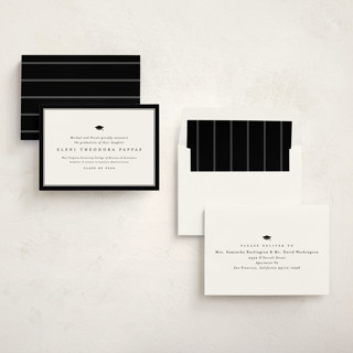 This is a newsprint graduation announcements with standard by Lea Delaveris called gazette printing on signature in standard