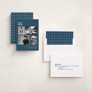 This is a lake graduation announcements with standard by Olivia Raufman called fourth quarter printing on recycled smooth signature in standard