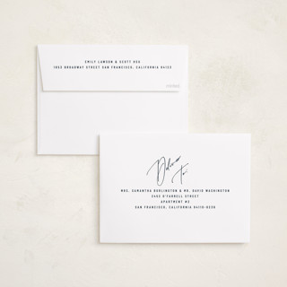 This is a slate graduation announcements with standard by Stacy Maalouf called grad signature printing on recycled smooth signature in standard