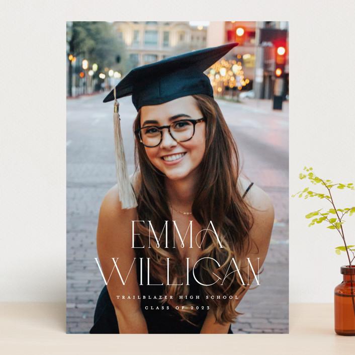 New Beginnings Graduation Announcements by Brooke Chandler Minted