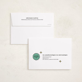 This is a watermelon graduation announcements with standard by Chryssi Tsoupanarias called fun grad printing on recycled smooth signature in standard