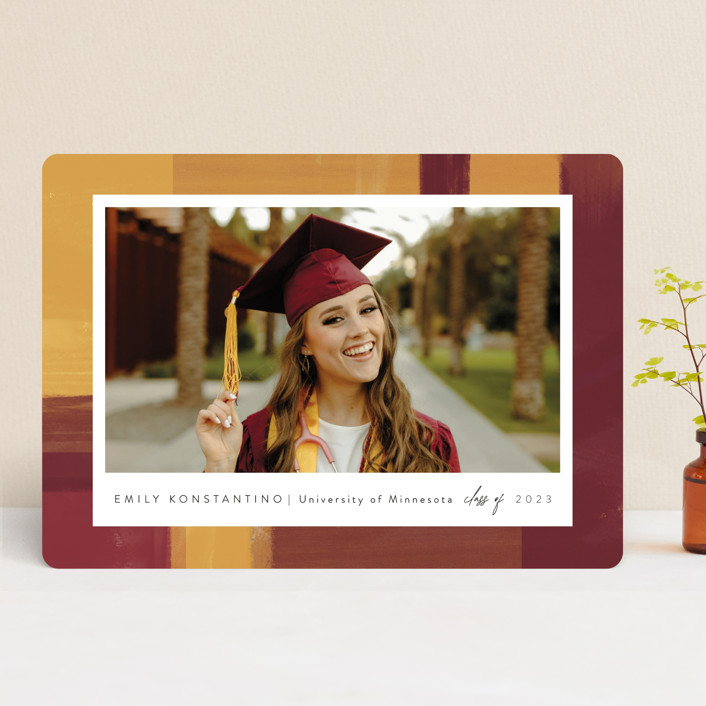 Represent Graduation Announcements by Tamara Hilje Minted