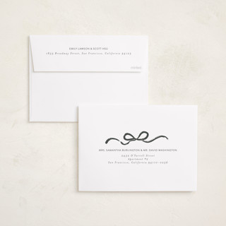 This is a onyx graduation announcements with standard by Itsy Belle Studio called ribbon frame printing on recycled smooth signature in standard