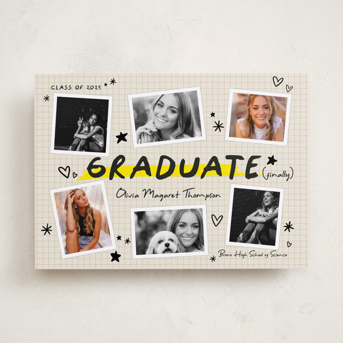 Grad Journal Graduation Announcements by Orasie | Minted