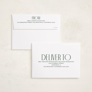 This is a evergreen graduation announcements with standard by Owl and Toad called pillar printing on recycled smooth signature in standard