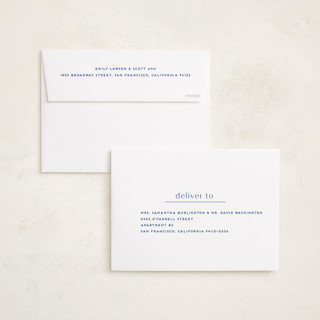 This is a midnight graduation announcements with standard by Anupama called editorial modern printing on recycled smooth signature in standard