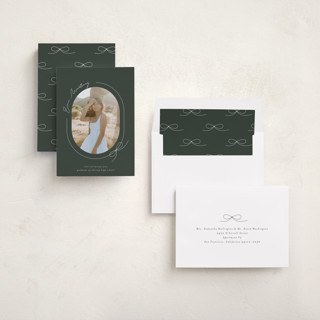 This is a spruce graduation announcements with standard by Blustery August called etna printing on recycled smooth signature in standard