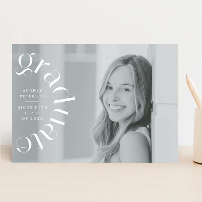 Arciform Graduation Announcements by Olivia Raufman Minted
